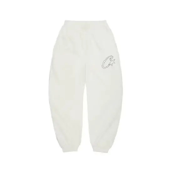 Pantalon De Sweat Corteiz Satin c Star Applique Off White