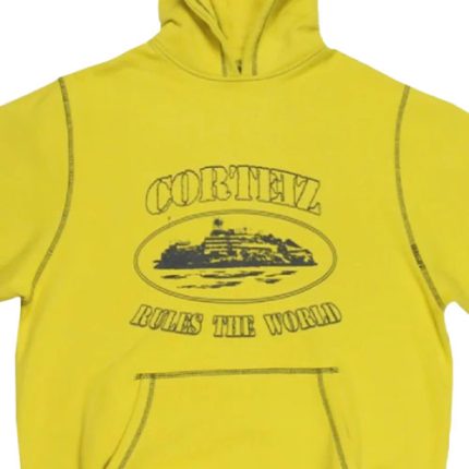 Sweat à capuche Corteiz Superior Jaune